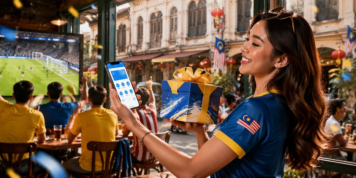 Pengguna mengakses platform kl1001 melalui telefon pintar di Ipoh dengan antara muka yang mesra